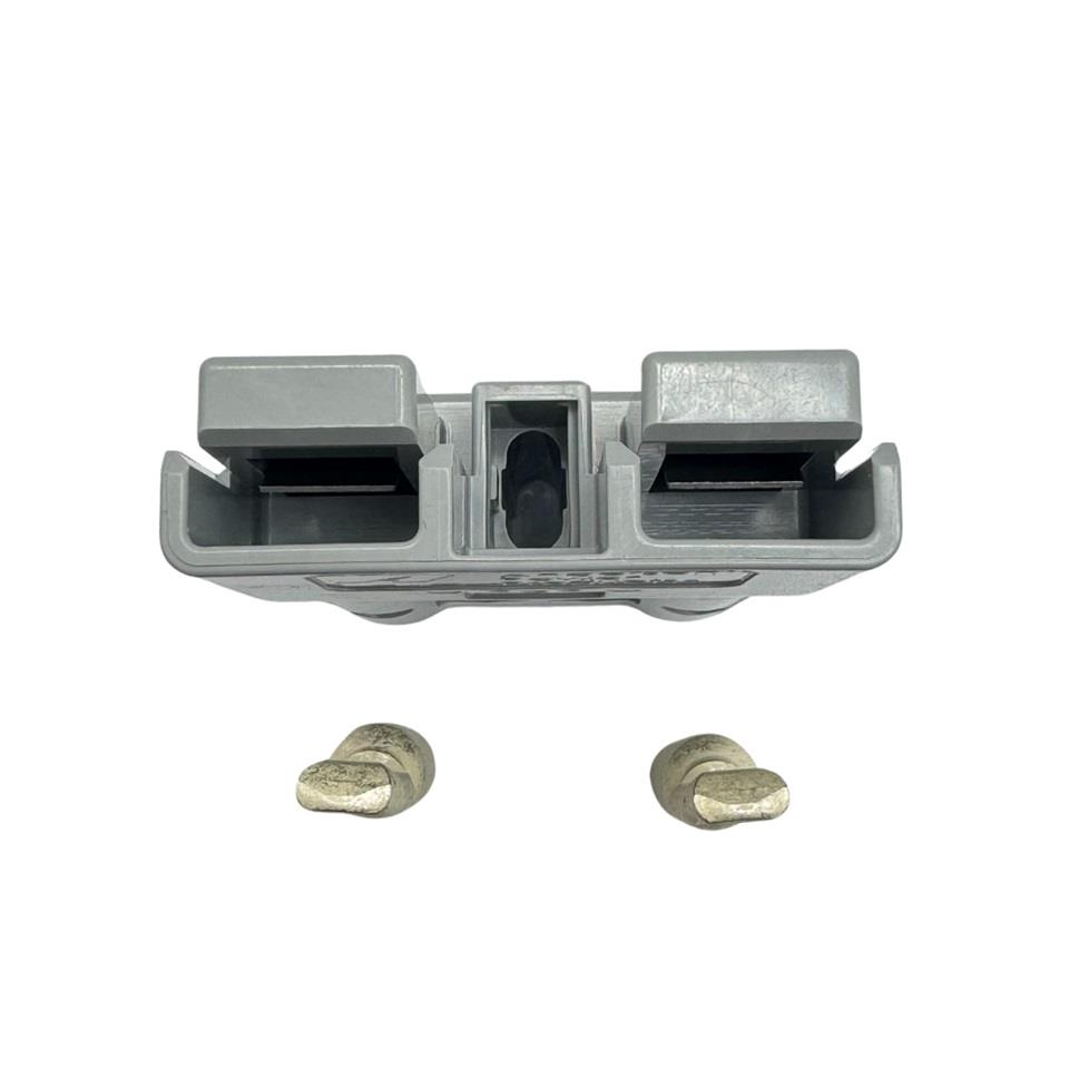 36V-150V ELEKTRİKLİ FORKLİFT AKÜ SOKETİ 160 A (35 MM/50 MM) (GRİ) (SBE160) (ÇAP:71 BOY:92 MM)