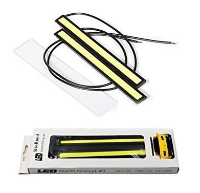 12V GÜNDÜZ SÜRÜŞ LEDİ (COB LED) (8 MM X 210 MM) (2 AD)
