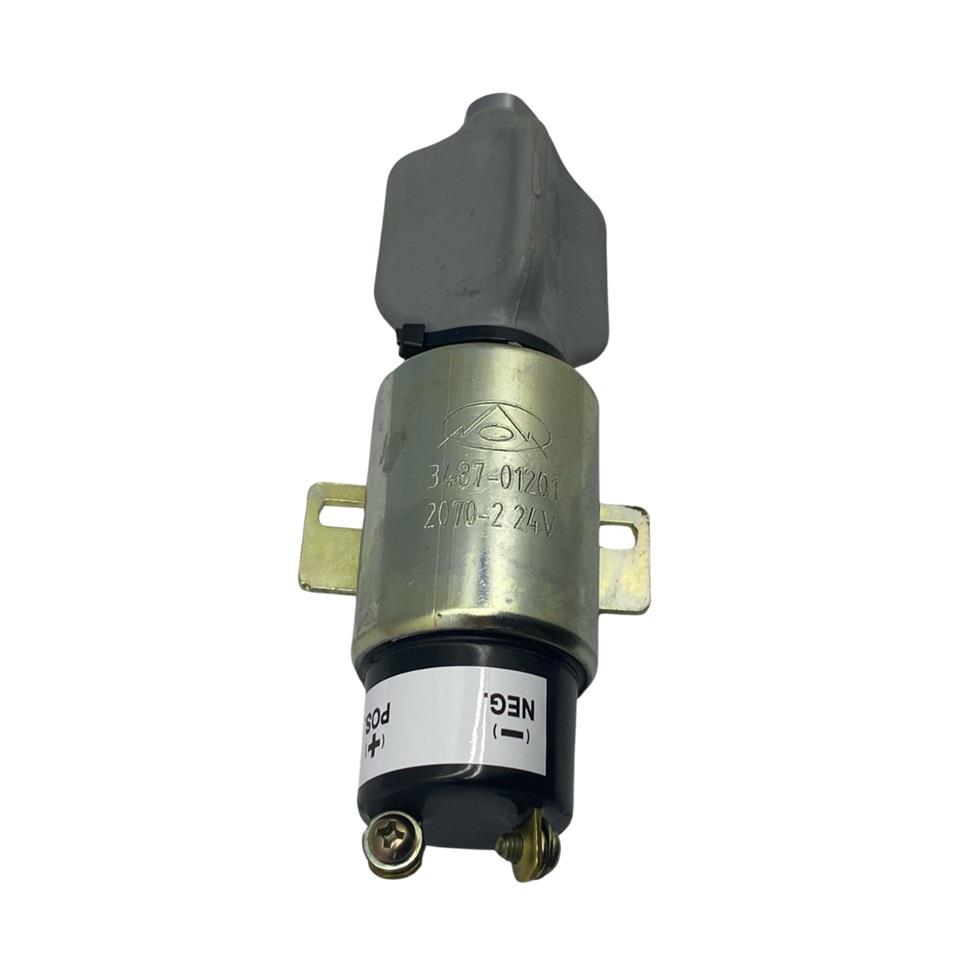 24V STOP SELENOİDİ AYAKLI (2 ÇIKIŞ) (PLT) KOMATSU