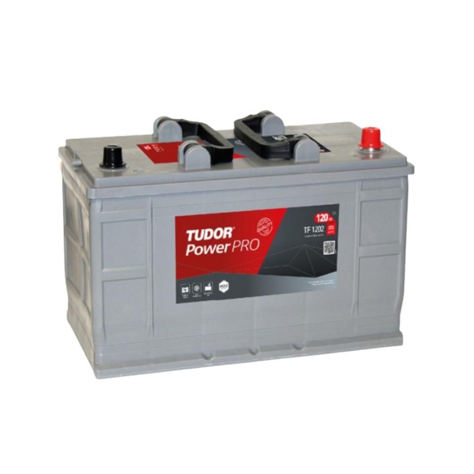 TUDOR 12V 120 AH AKÜ POWER PRO 870 A (EN) (349*175*235) TAM KAPALI BAKIMSIZ