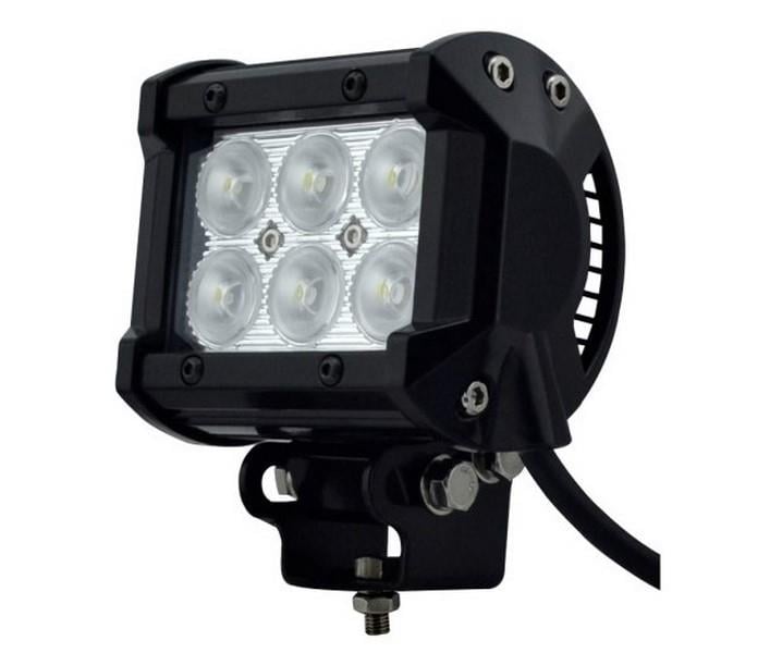 DEMMON 10V-30V ÇALIŞMA LAMBASI DİKDÖRTGEN LED 6500K (6 X 3W) (96*80 MM)