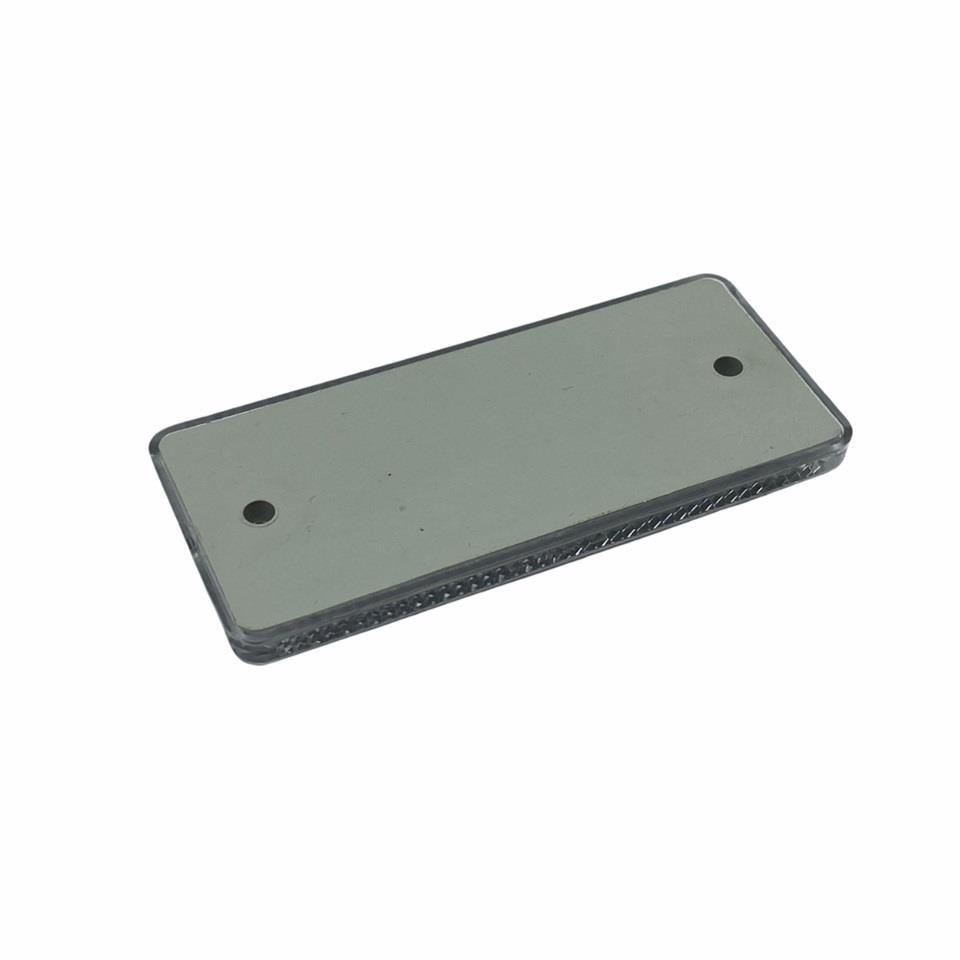 DİKDÖRTGEN REFLEKTÖR BEYAZ DELİKLİ (90*40 MM)