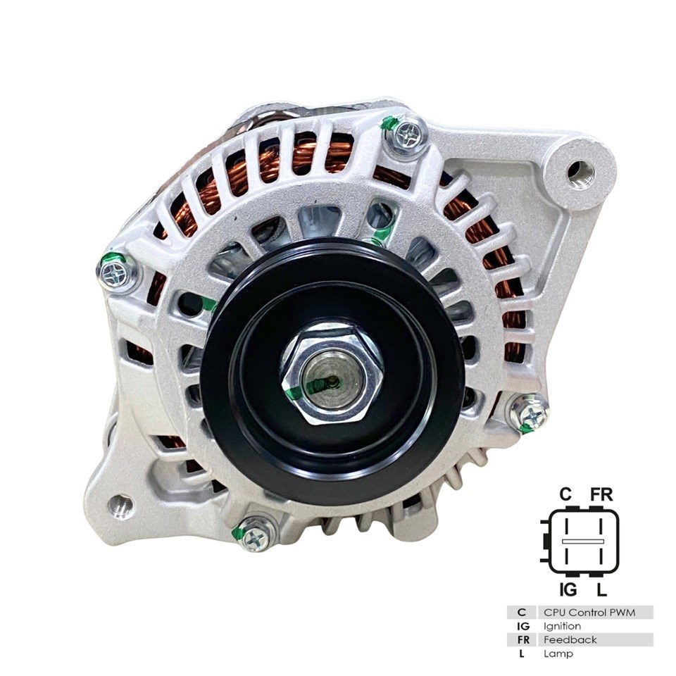 12V ALTERNATÖR DİNAMO 80 A (C-IG-FR-L) (4 FİŞ) HONDA CITY/CIVIC/JAZZ