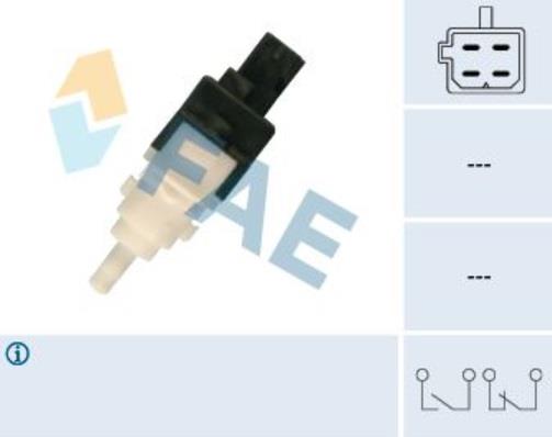 FAE FREN MÜŞÜRÜ KARE SOKET (4 FİŞ) CITROEN-FIAT-FORD-PEUGEOT