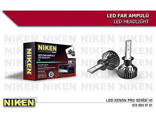 NIKEN 12V H1 CSP LED XENON FAR AMPUL SETİ 6500K 8000 LÜMEN