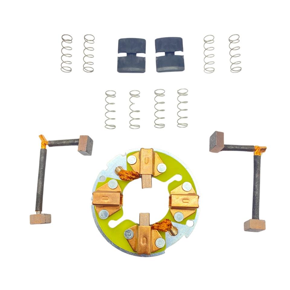 MARŞ KÖMÜR YUVASI VALEO TİPİ (8 KÖMÜRLÜ) (START-STOP) AUDI-FORD-NISSAN-OPEL-RENAULT-SEAT-SKODA-VW