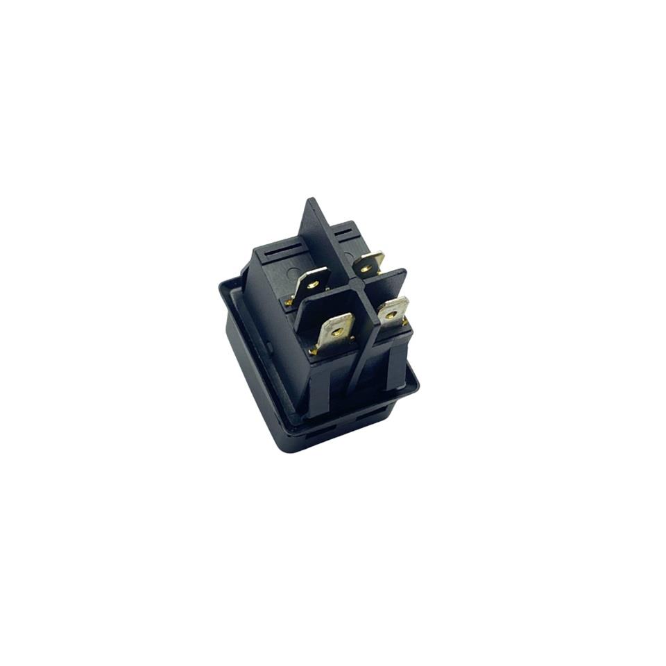 TUŞLU ANAHTAR IŞIKSIZ KARE (ORTA BOY) (4 FİŞ) (ON-OFF) (16A 250V / 20A 125V AC / 27A 24V DC) SÜPÜRGE