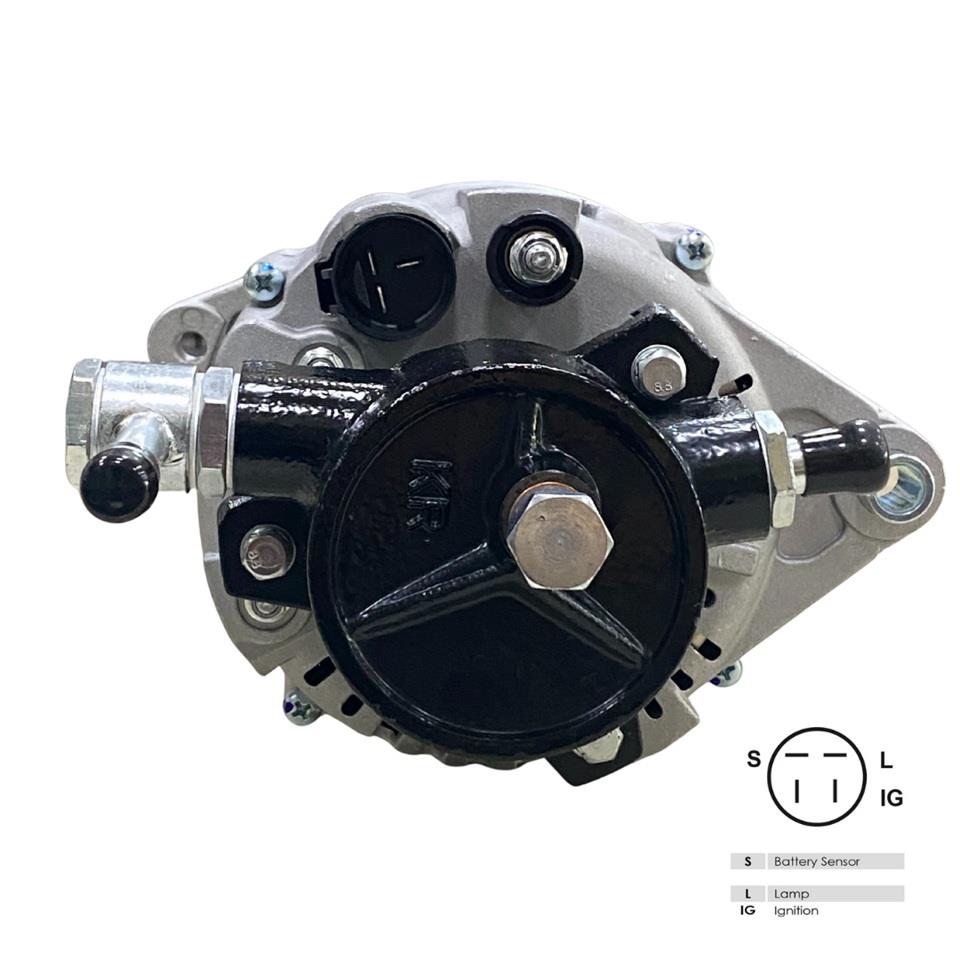24V ALTERNATÖR DİNAMO 45 A (3 FİŞ) (S-L-IG) ISUZU CHAMPION OTOBÜS