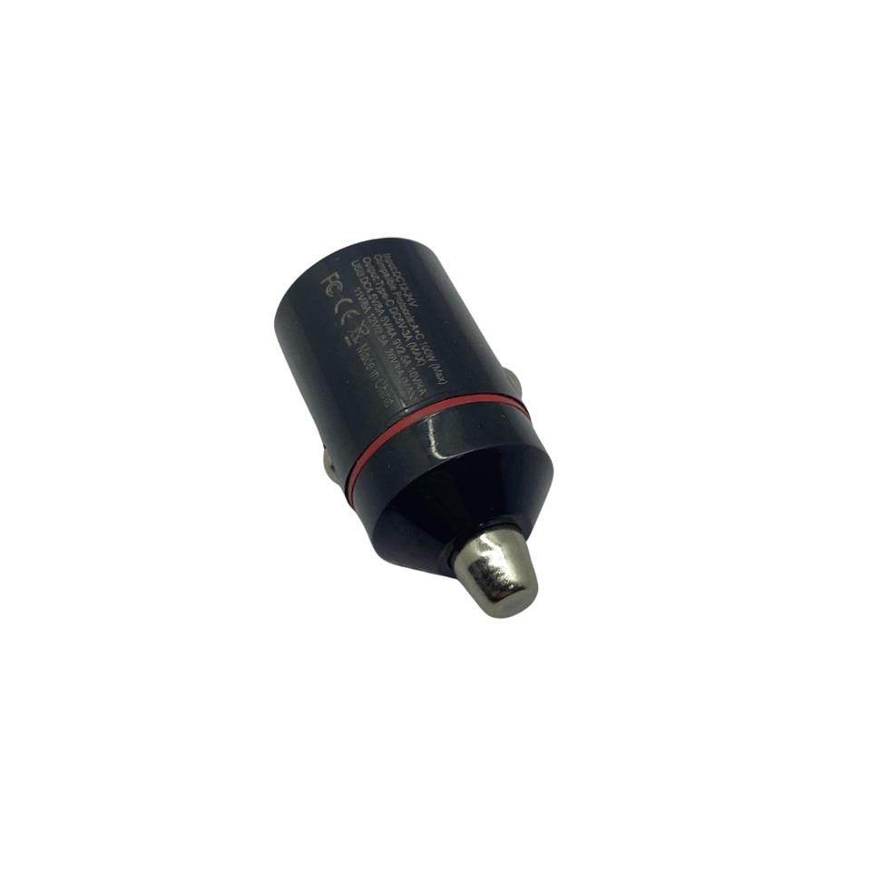 12V-24V TELEFON ŞARJ CİHAZI 2.5 A/6.0 A (ÇAKMAK GİRİŞLİ) (USB+TYPE-C) 