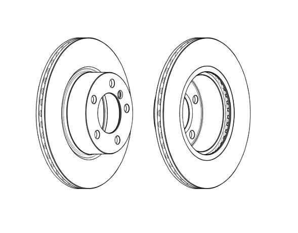 FERODO FREN AYNASI (DİSKİ) ÖN BMW F20/F21/F30/F31/F21/F33/F34/F80/F82/F83