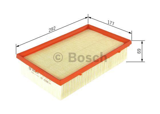 BOSCH HAVA FİLTRESİ AUDI-SEAT-SKODA-VW