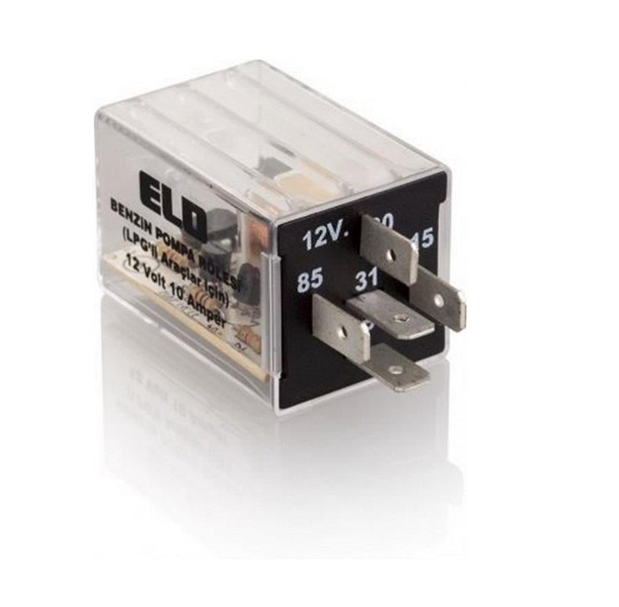 12V BENZİN POMPA RÖLESİ 10A (LPG) (5 UÇLU)