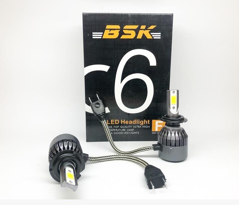 8V-48V H7 COB LED XENON FAR AMPUL SETİ 6000K 6500 LÜMEN