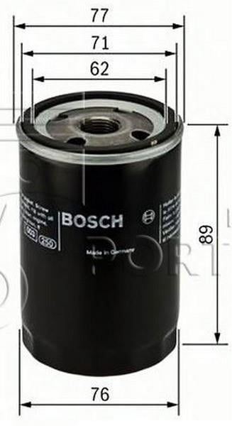 BOSCH YAĞ FİLTRESİ TOYOTA