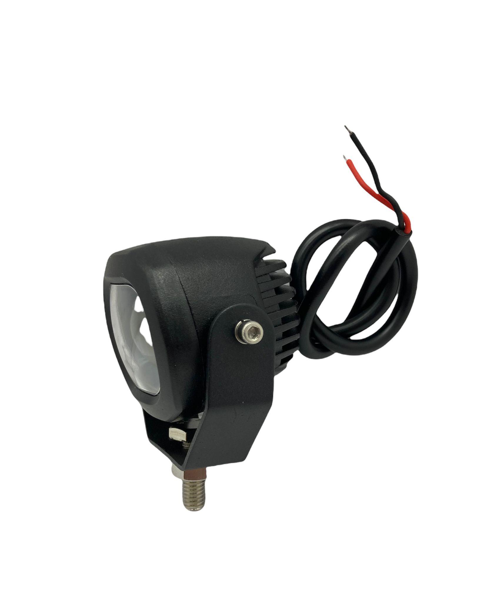 9V-80V LED SPOT LAMBA MERCEKLİ (KIRMIZI ÇİZGİ) (58*54 MM) FORKLİFT 