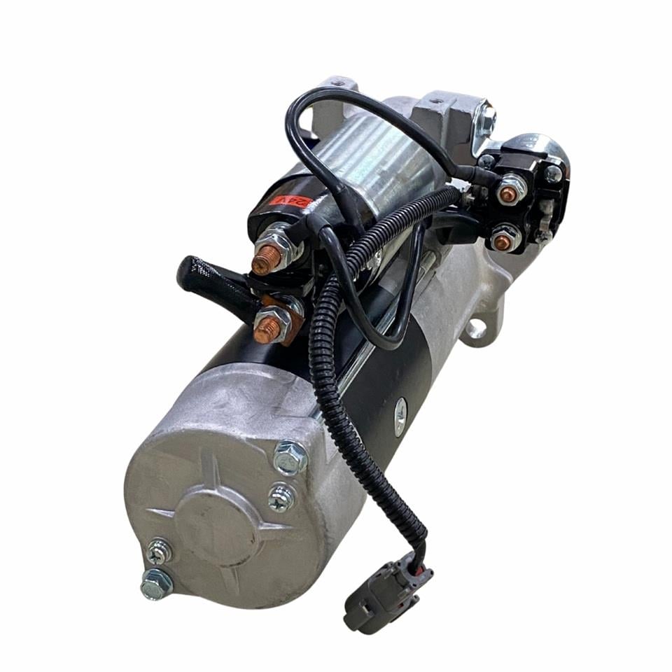 24V MARŞ MOTORU MITSUBISHI TİPİ 10 DİŞ 5 KW CATERPILLAR FORKLİFT