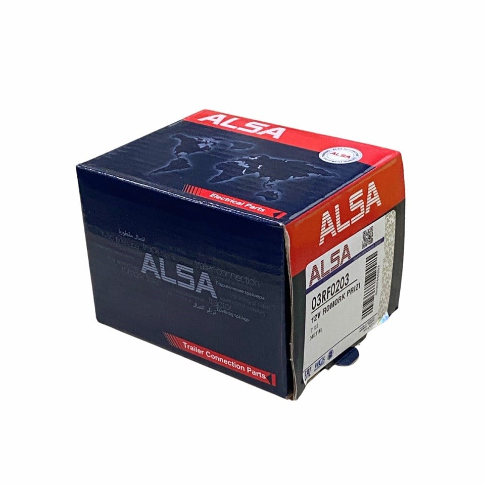 AKSA RÖMORK FİŞİ 7Lİ DİŞİ METAL (VİDALI) (N TİPİ)
