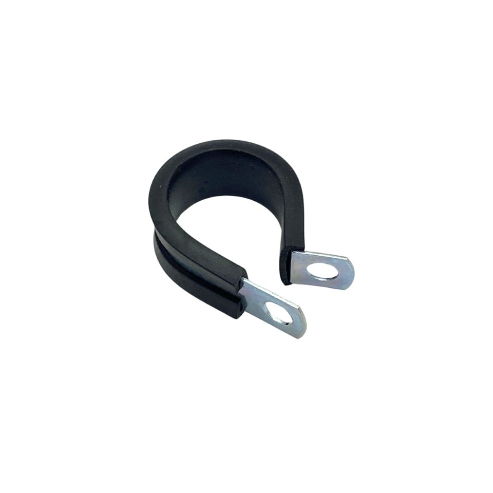 TESİSAT KELEPÇESİ 21 MM (LASTİKLİ) (GALVANİZ KAPLAMA) (1.KALİTE)