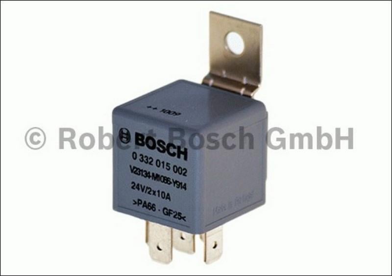 BOSCH 24V RÖLE 5 UÇLU 87b (2X10 A) (AYAKLI)