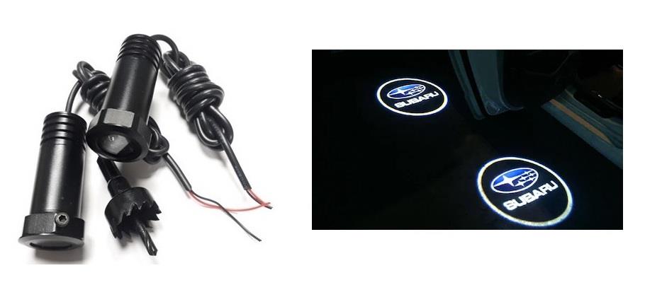 KAPI ALTI LOGO LAZER IŞIK LED 3D (SUBARU) (2 AD)