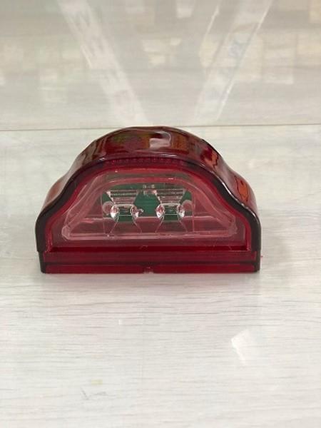 24V PLAKA-POZİSYON LAMBASI 2 LEDLİ (KIRMIZI) (101*60 MM)