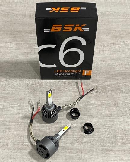 10V-30V H1 COB LED XENON FAR AMPUL SETİ 6000K 6500 LÜMEN