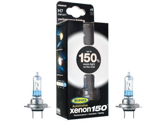 RING 12V H7 AMPUL 55W MORE LIGHT +%150 FAZLA IŞIK (2 AD)