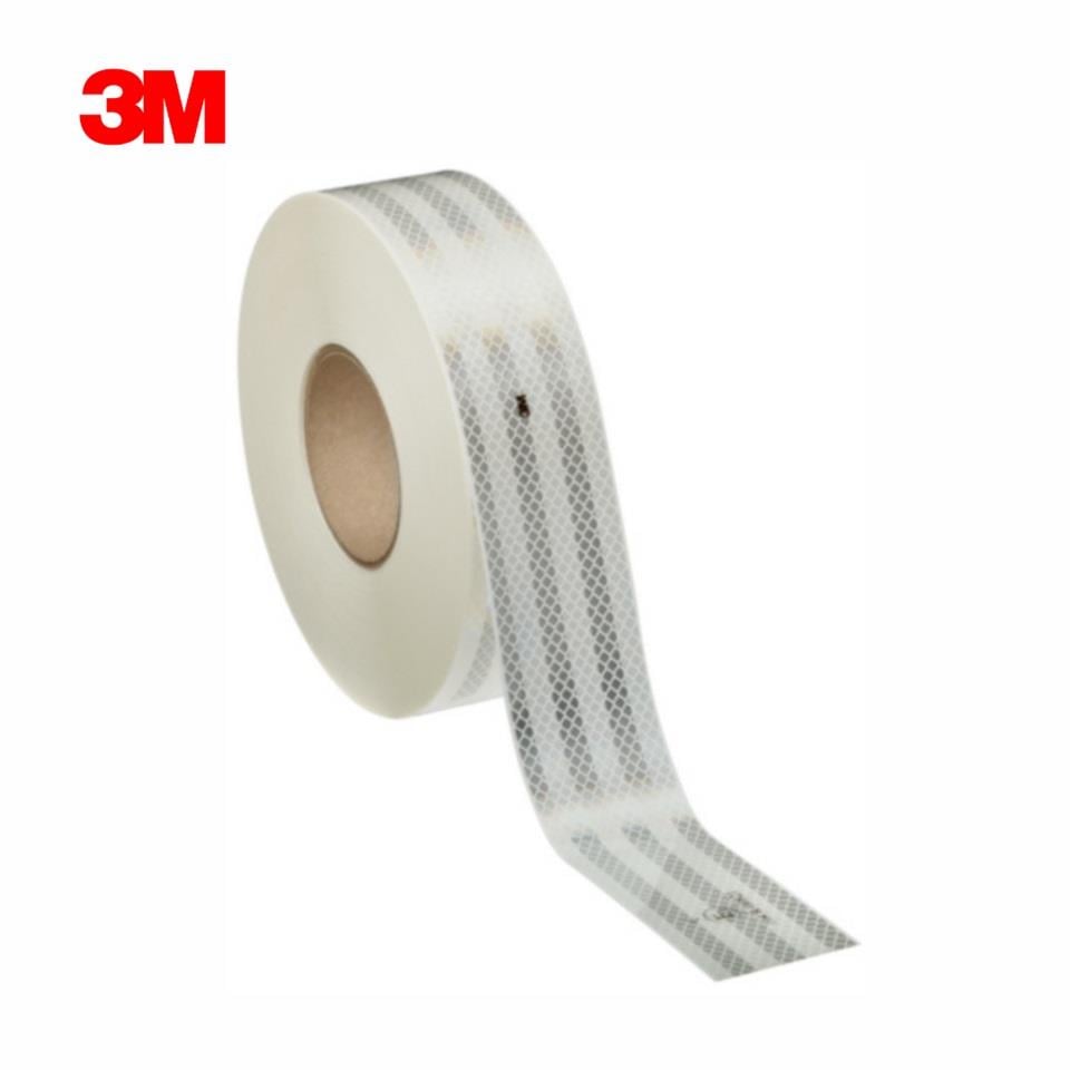 3M REFLEKTİF ŞERİT 55 MM BEYAZ (SERT YUZEY) (1 MT FİYATIDIR)