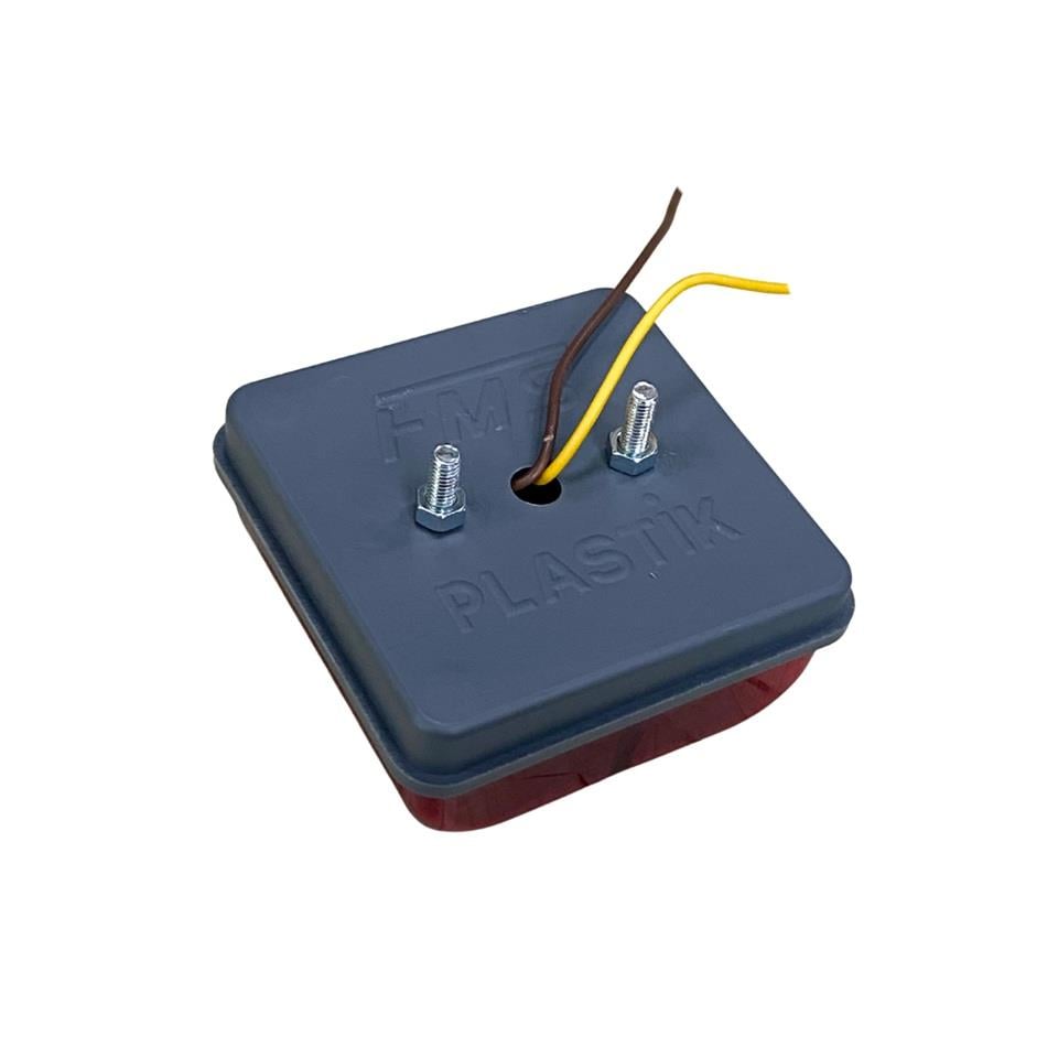 KABİN PARK-FREN LAMBASI UNIVERSAL KIRMIZI-KIRMIZI (88*88 MM)