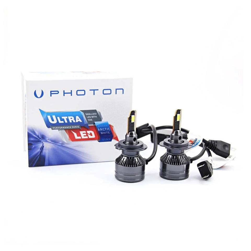 PHOTON 12V-24V H7 CSP LED XENON FAR AMPUL SETİ ULTRA 6000K 8500 LÜMEN CANBUS