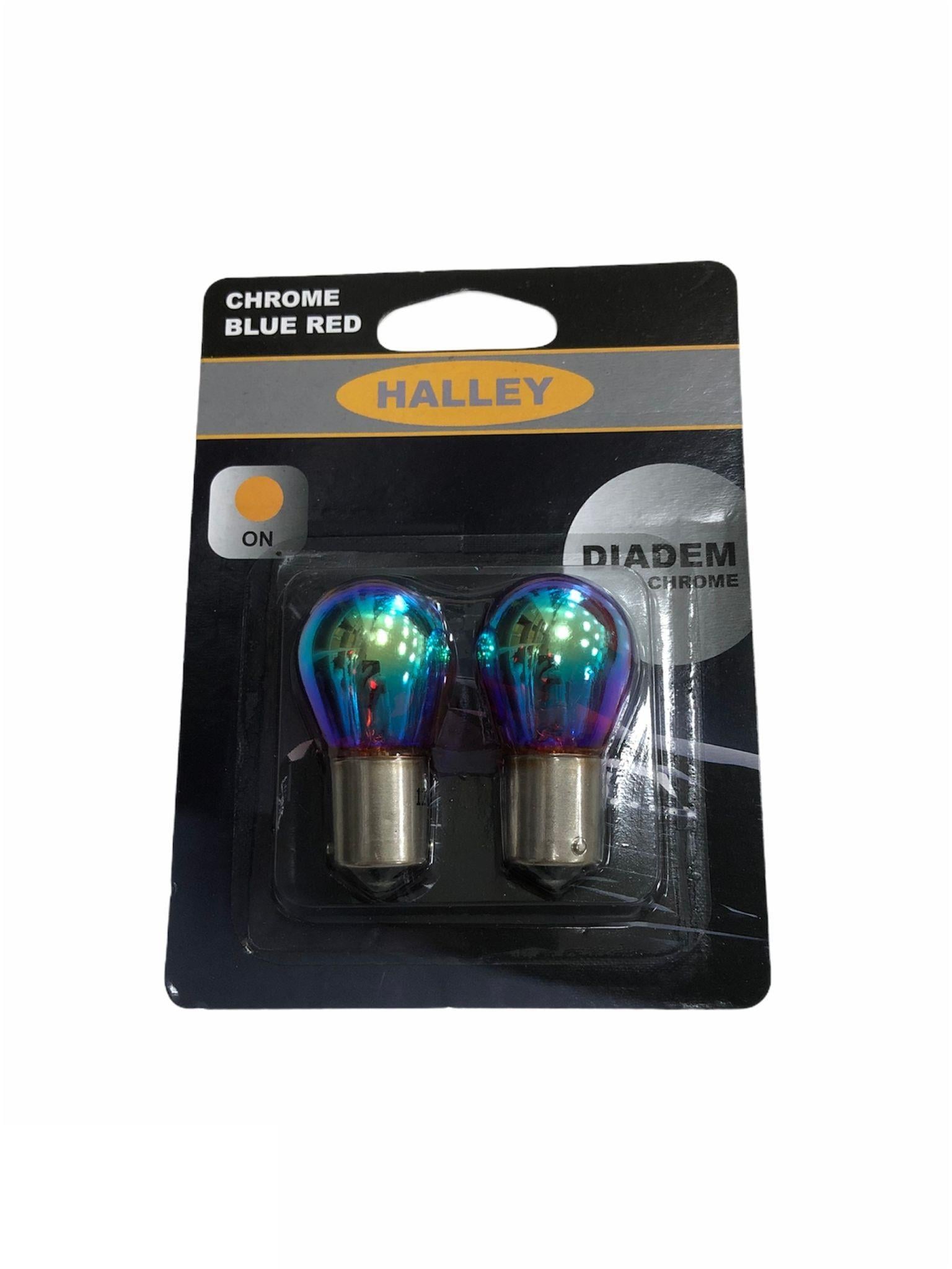 HALLEY 12V 93 AMPUL 21W DİADEM KIRMIZI DÜZ TIRNAK (2 AD) ITALY