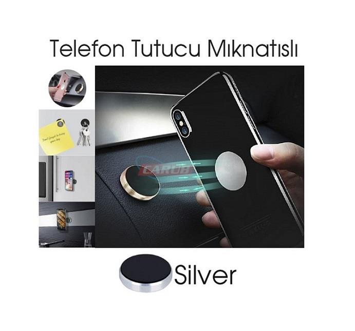 TELEFON TUTUCU (MIKNATISLI) (GÜMÜŞ)