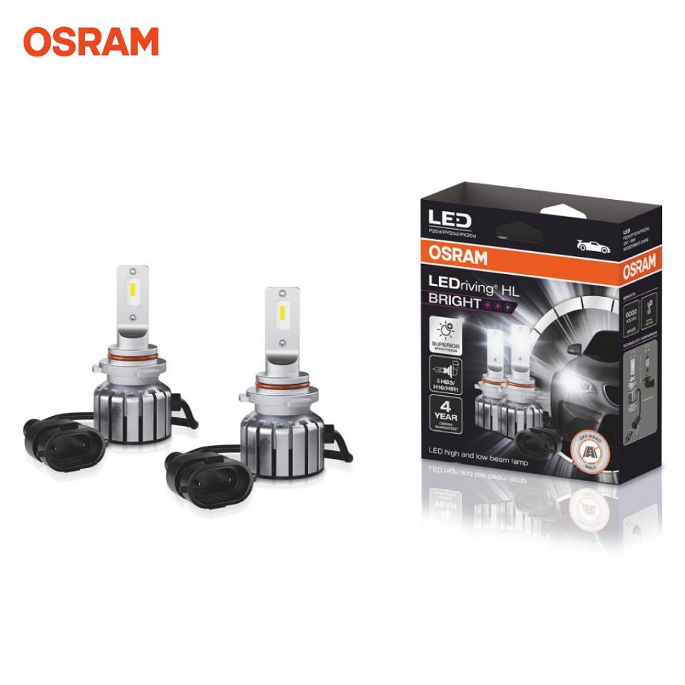 OSRAM 12V HB3/H10/HIR1 XENON LED FAR AMPUL SETİ +%300 FAZLA IŞIK 6000K