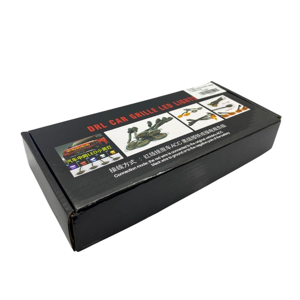 12V PANJUR İÇİ LED LAMBA MİNİ OVAL SARI FONKSİYONLU (KUMANDALI) (39*18 MM) (4 AD) 
