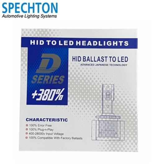SPECHTON D3S/D3R CSP LED XENON FAR AMPUL SETİ 6000K 8000 LÜMEN