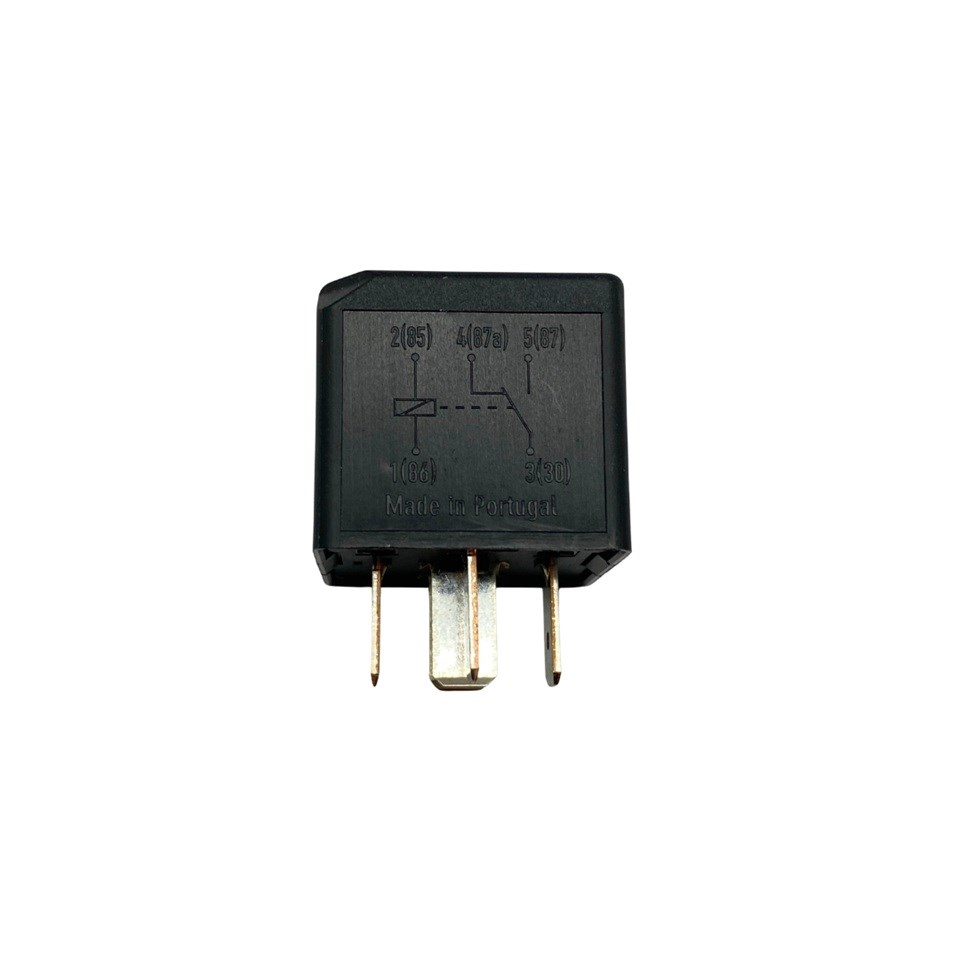 BOSCH 12V RÖLE 5 UÇLU 30 A (TEK PLATİN) (30-85-86-87-87)