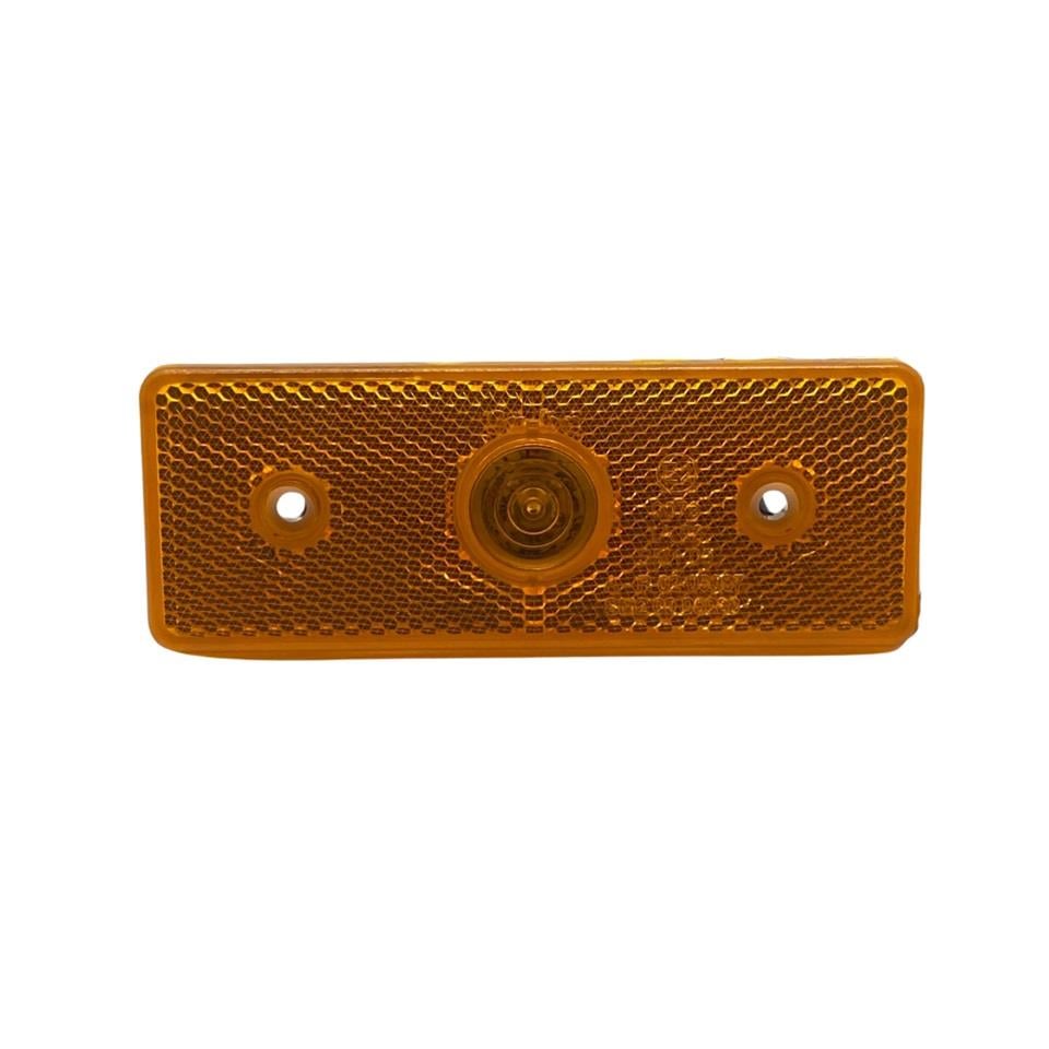 SABA 24V YAN SİNYAL LAMBASI SİDE MARKER (TEK LEDLİ) KABLOLU SARI (120*45 MM)