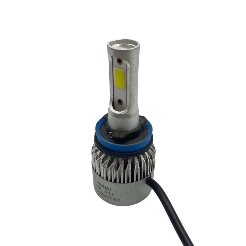 12V-24V H11 COB LED XENON FAR AMPUL SETİ 6500K 8000 LÜMEN (1 ADET)