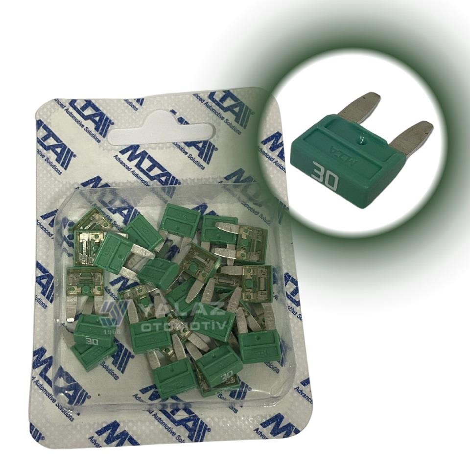 MTA MİNİ BIÇAK SİGORTA 30 A (25 ADET) (11*16 MM)