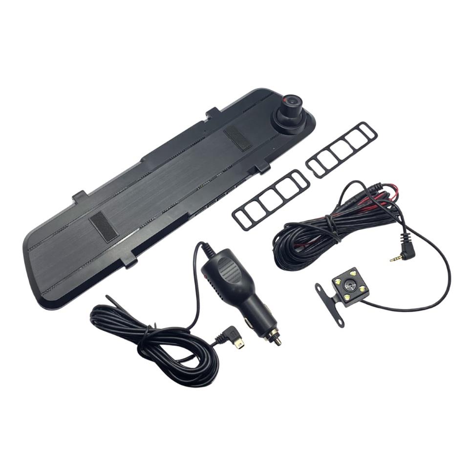 ARAÇ YOL KAYIT KAMERASI DİKİZ AYNALI FULL HD (ÖN-ARKA KAMERALI/GECE GÖRÜŞLÜ) (32 GB UYUMLU)