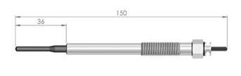 SVAC 23V KIZDIRMA BUJİSİ ISUZU NOR/NOVA 4HK1/6HK1