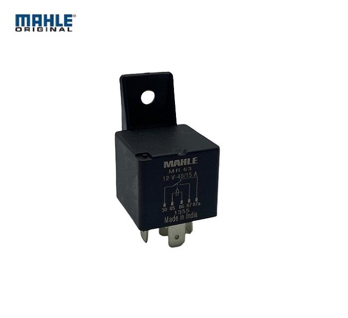 MAHLE 12V RÖLE 5 UÇLU 40 A (ÇİFT PLATİN) (30-85-86-87-87a)