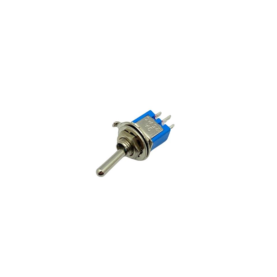 ÇIT-ÇIT ANAHTAR MİNİ METAL (ON-OFF) (3A 125V AC) (3 UÇLU)