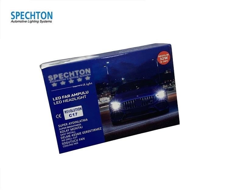 SPECHTON 10V-80V H1 CSP LED XENON FAR AMPUL SETİ 6000K 12600 LÜMEN 60W CANBUS