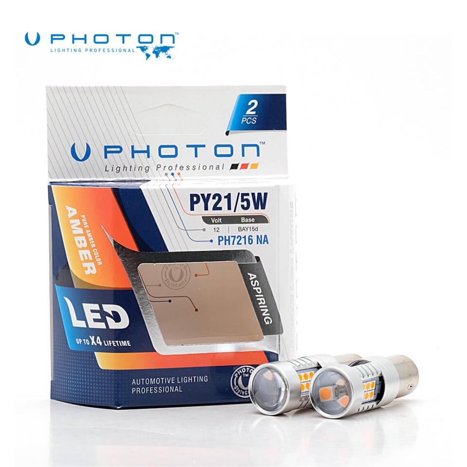PHOTON 12V 1016 AMPUL 39 LEDLİ SARI (2 AD)