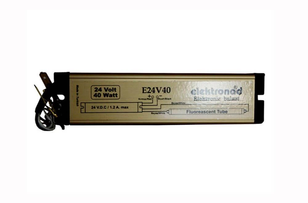 ELEKTRONAD 24V FLORESAN BALASTI 40W (4 ÇIKIŞ)
