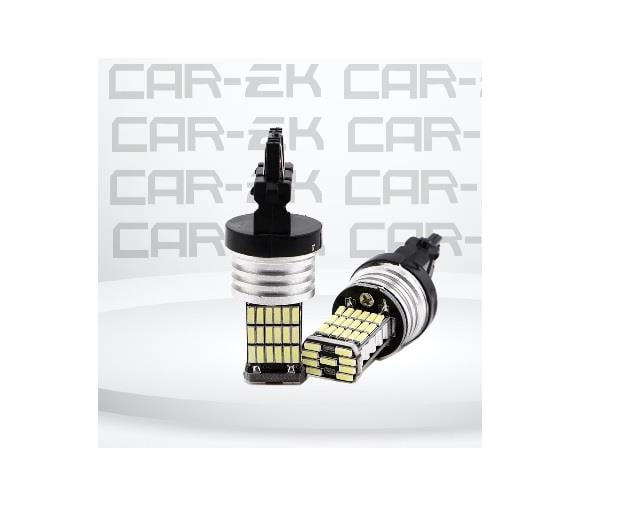 12V 93 AMPUL DİPSİZ T20 45 LEDLİ BEYAZ (2 AD)