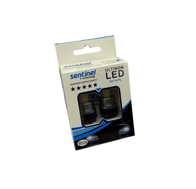12V 1016 DİPSİZ AMPUL T20 6+1 LEDLİ BEYAZ CB (2 AD)