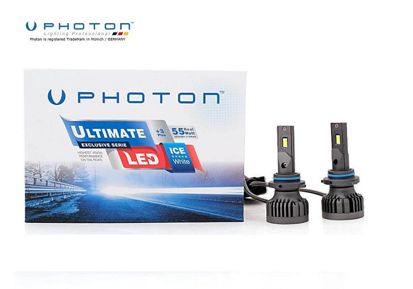 PHOTON 12V HB4 9006 CSP LED XENON FAR AMPUL SETİ 6000K 9500 LÜMEN CANBUS