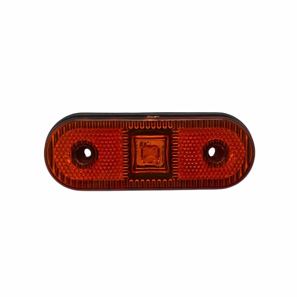 12V-24V YAN SİNYAL LAMBASI DORSE SİDE MARKER SARI YM (3 LEDLİ)